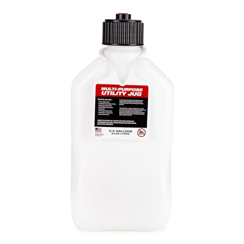 VP Racing VP Racing 3522 - Universal Fit - 5.5 Gallon Motorsport Jug, Contoured Handle, Multipurpose Cap, - Outdoor Depot