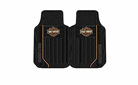 Plasticolor Harley Elite Series B&S Orange Floor Mats - Outdoor Depot