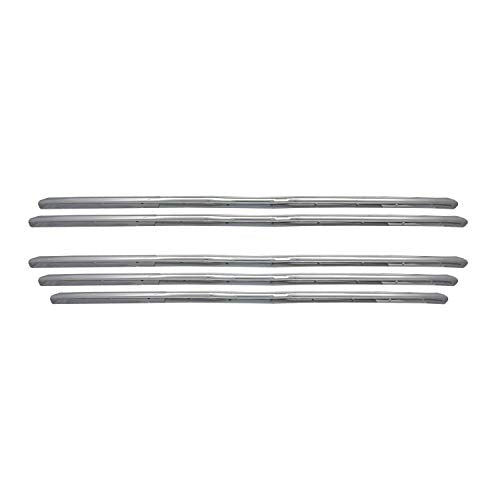 Coast to Coast International CCI Grille Insert IWCGI160, Overlay, Bar Style, 5 Piece, Chrome Plated, ABS - Outdoor Depot