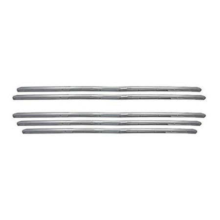 Coast to Coast International CCI Grille Insert IWCGI160, Overlay, Bar Style, 5 Piece, Chrome Plated, ABS - Outdoor Depot