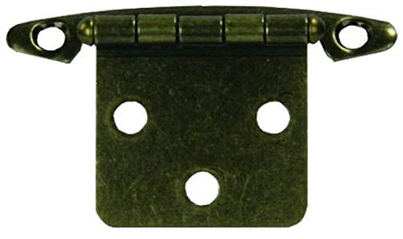 JR Products JR Products 70605 Free Swing Flush Mount Hinge - Antique Brass - Outdoor Depot