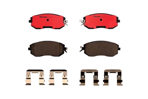 Brembo P78021N Premium Ceramic Front Disc Brake Pad Set SUBARU/TOYOTA OE# 26296SC010