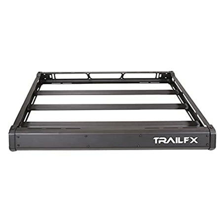 Trailfx Heavy-Duty Aluminum Roof Basket Cargo Carrier for Wrangler JL & Gladiator Direct Fit No Drill - Outdoor Depot