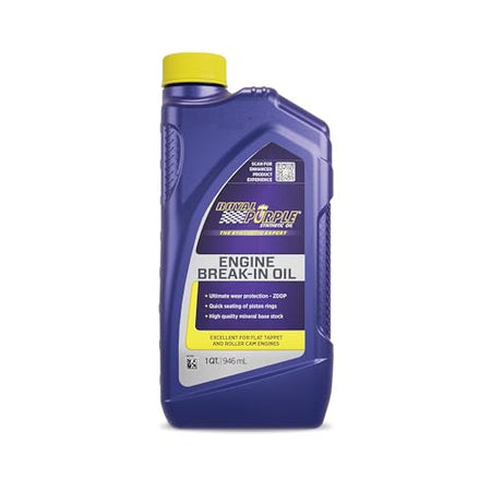 Royal Purple Royal Purple 11487 High Performance Engine Break-in Oil - 1 Quart Bottle - Outdoor Depot