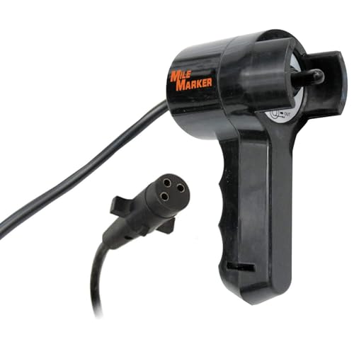 Mile Marker 76-50140-05B Electric Remote - Designed for All Electric Winches with Standard Solenoids - User Friendly Interface - 3 Pin Male Connection with Female Connector - Easy Installation