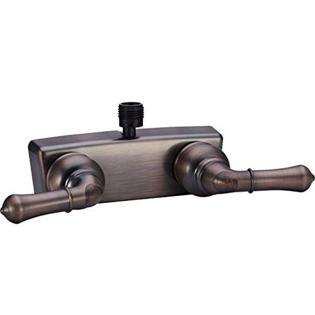 Dura Faucet Dura Faucet (DF-SA100C-ORB) RV/Motorhome Shower Faucet Valve Diverter with Easy Turn Handles - Outdoor Depot