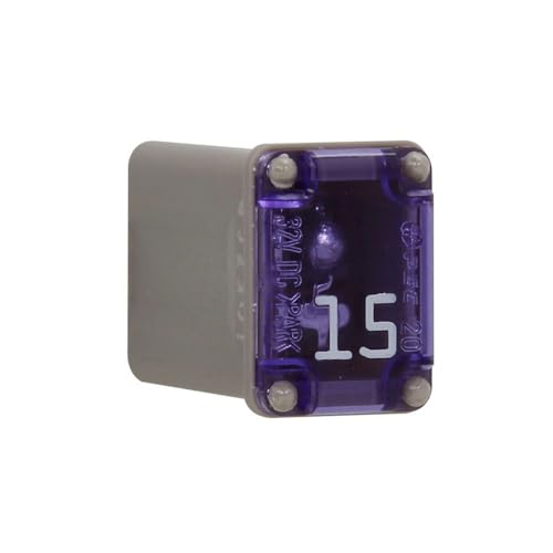 Bussmann FMM-15 MAXI Fuse ('Slow Blow' Micro Female - 15 A (Grey)), 1 Pack