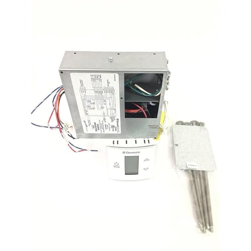 Dometic 3316232.700 CT Single Zone Thermostat with Control Kit (Cool/Furnace/Heat Strip) - White