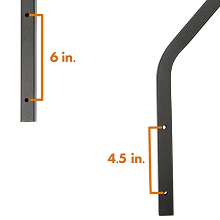 MORryde MORryde STP214-120H Handrail for 2nd Generation StepAbove - 4-Step - Outdoor Depot