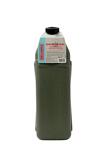 Reliance Reliance Products Desert Patrol 6 Gallon Rigid Water Container, Green , 14.8 Inch x 6.3 Inch x 19.0 - Outdoor Depot
