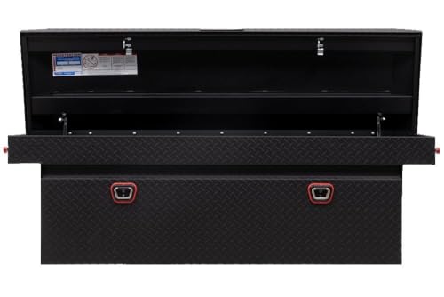 WEATHER-GUARD Model 123-52-04 Saddle Box, Aluminum - Outdoor Depot