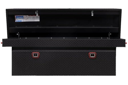WEATHER-GUARD Model 123-52-04 Saddle Box, Aluminum - Outdoor Depot