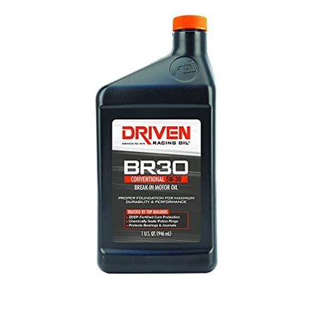 Driven Racing Oil Driven Racing Oil BR30 Conventional Break In Oil 5w-30 Quart Bottle - Outdoor Depot