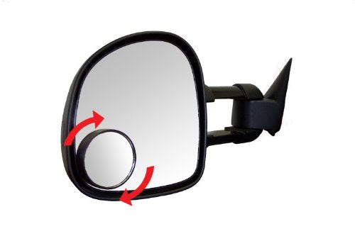 CIPA CIPA 49302 3 3/4" HotSpots Round Stick-On Convex Mirror - Outdoor Depot