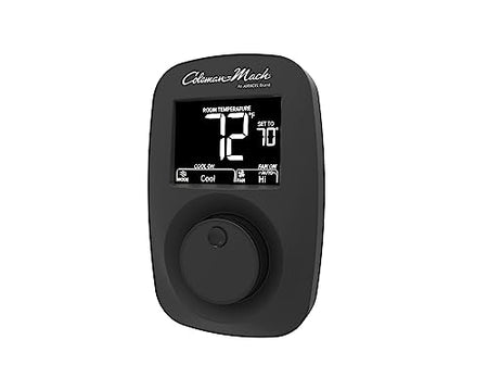 Coleman Coleman 9420A382 Heat/Cool Wall Thermostat - Digital, Black - Outdoor Depot