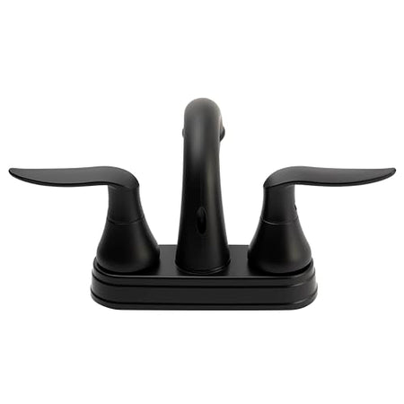 Dura Faucet Dura Faucet Elegant Arc Spout RV Lavatory Faucet - Matte Black - Outdoor Depot