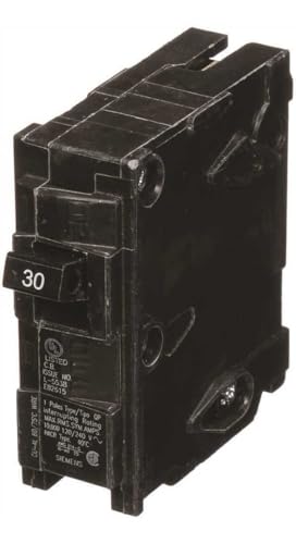 SIEMENS Siemens -HI Q130 30-Amp Single Pole Type QP Circuit Breaker, Black - Outdoor Depot
