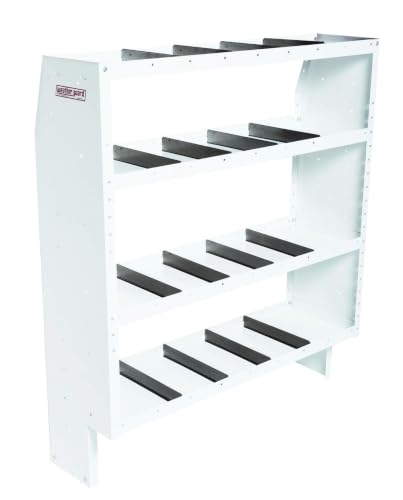 Weather Guard Weather Guard Heavy Duty Adjustable 4 Shelf Unit, 60in x 52in x 16in, Model 9365-3-03 - Outdoor Depot