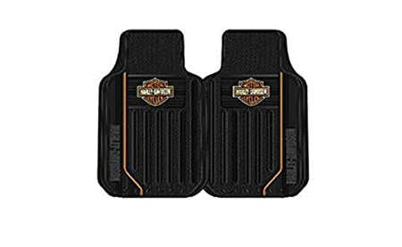 Plasticolor Harley Elite Series B&S Orange Floor Mats - Outdoor Depot