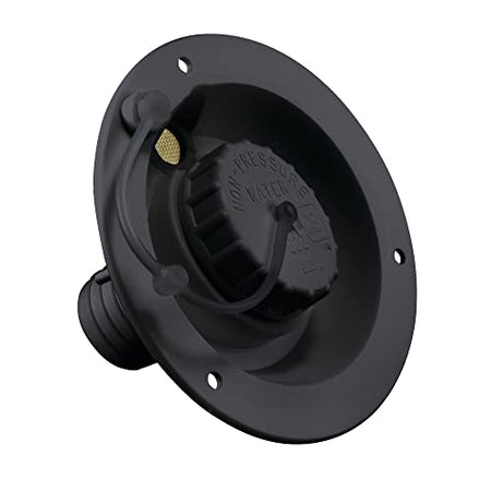 Thetford RV Camper Gravity Water Inlet Fill Dish Black PN 94248 - Outdoor Depot