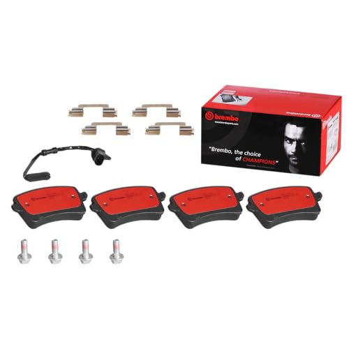 Brembo P85150N Premium Ceramic Rear Disc Brake Pad Set AUDI/AUDI (FAW) OE# 4GD698451A