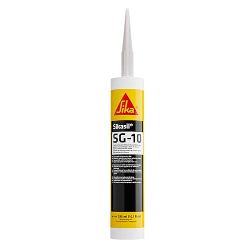 Sikasil Sikasil 017-412772 SG-10 Silicone Sealant - 295 ML (10.1 oz.), Clear - Outdoor Depot