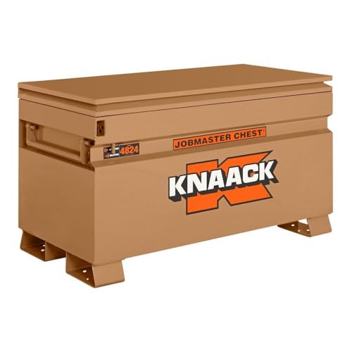 KNAACK Knaack Chest-Style Box, Tan, 48x28.5x24 in, 1PK 4824-KL - 1 Each - Outdoor Depot