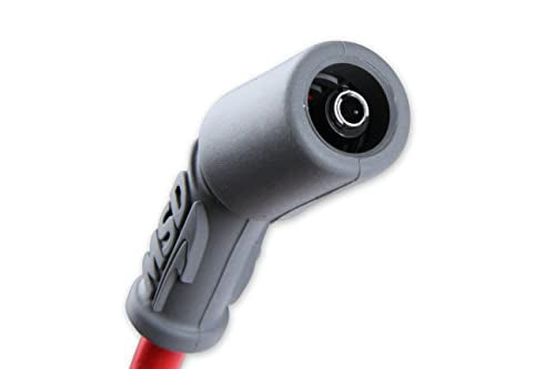MSD MSD 32829 Super Conductor Spark Plug Wire Set, Red - Outdoor Depot