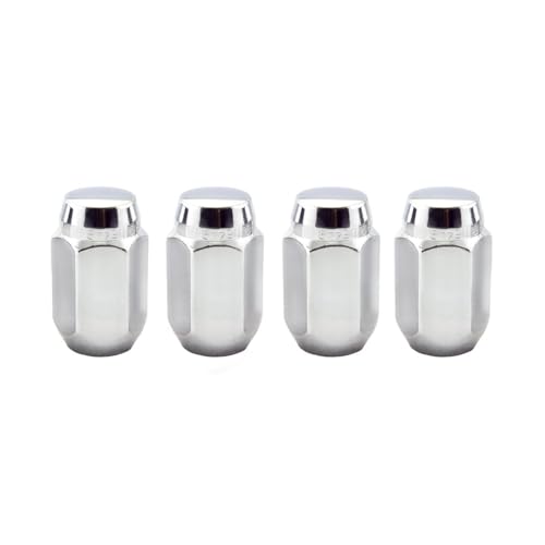 MCGARD 64000 Chrome Cone Seat Style Lug Nuts (1/2" - 20 Thread Size) - Set of 4