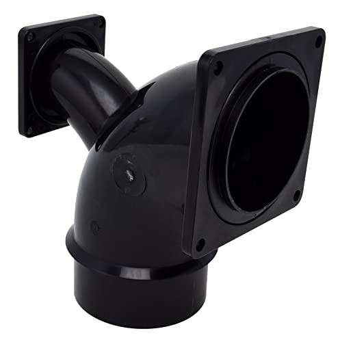 Valterra Valterra T1036 Flanged Valve Fitting - 2-Way Ell, 3" Bayonet x 3" Rotating Flange x 1-1/2" Rotating - Outdoor Depot