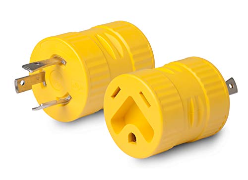 Marinco Marinco ParkPower 125A Generator Adapter, 30A/125V Connector and 30A/125V Locking Male Plug - Outdoor Depot