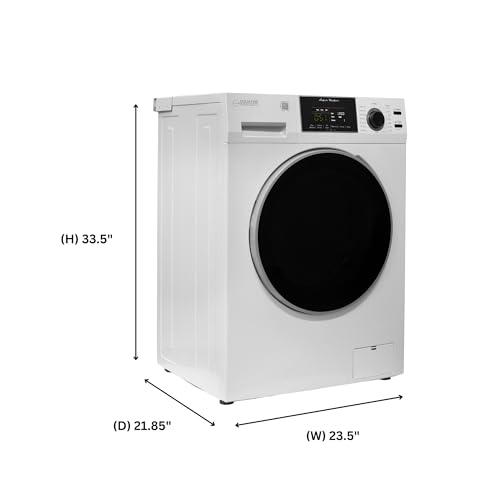 Equator Advanced Appliances Equator Compact Washer 1.6cf/15lbs PET CYCLE 15 Programs 110V (White) - Outdoor Depot