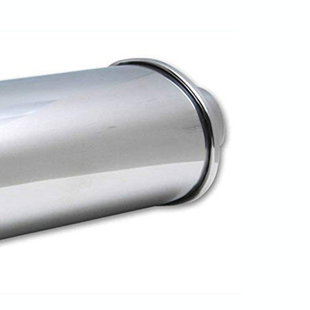 Vibrant Performance Vibrant Performance 1141 2.5' Ultra Quiet Resonator, Silver - Outdoor Depot