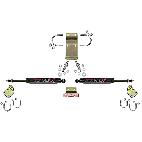 Skyjacker SKYJACKER Black Steering Stabilizer Dual Kit - Outdoor Depot