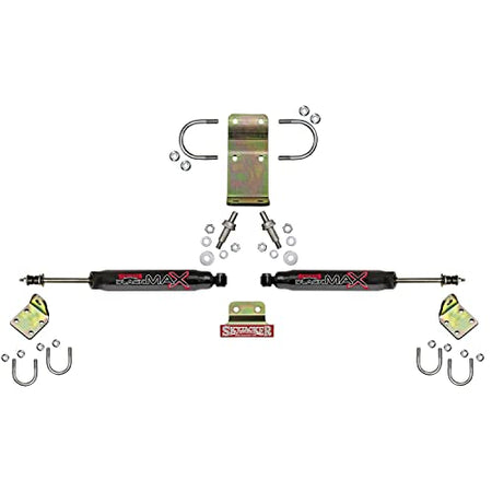 Skyjacker SKYJACKER Black Steering Stabilizer Dual Kit - Outdoor Depot