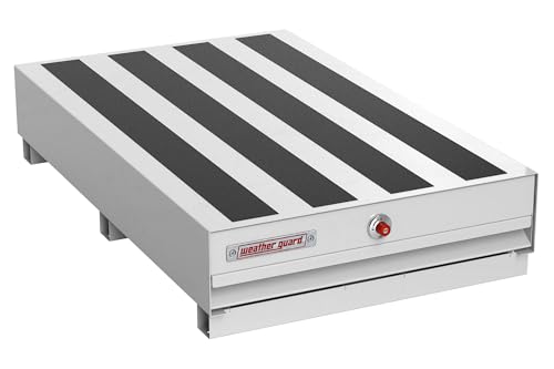 Weather Guard 307-3-04 Pack Rat® Heavy-Duty Lockable Steel Drawer Storage Unit, 48in x 30in x 9.5in (White)