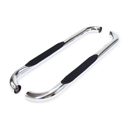 Trailfx TrailFX Nerf Bars for Chevrolet Silverado 1500 Standard Cab 2020-2021 3 Inch Round Bent Polished - Outdoor Depot