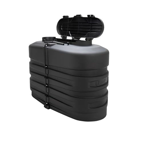 Camco 50502 Double RV Propane Tank Cover - 20 lb., Black