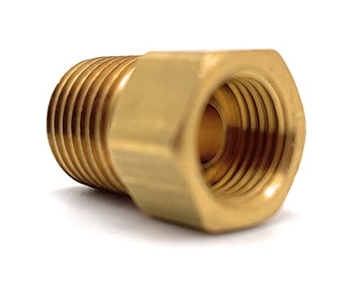 AP Products AP Products Marshall Excelsior ME2132P Inverted Flare Adapter - 1/4" MNPT x 1/4" Female Flare - Outdoor Depot