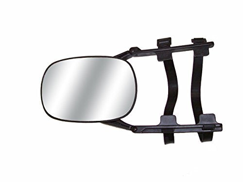 CIPA CIPA 11950 Clip-On Towing Mirror,Black & Silver, 15.75 Inch - Outdoor Depot