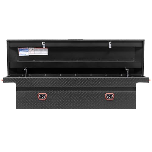Weather Guard Weather Guard Model 121-52-04 Saddle Truck Box, Aluminum, For Full Size Trucks, Low Profile, - Outdoor Depot