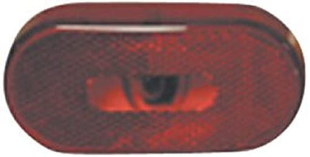 Fasteners Unlimited Fasteners Unlimited Creative PRO 89-121R Red Replacement Lens for Oval Clearance Light - Outdoor Depot