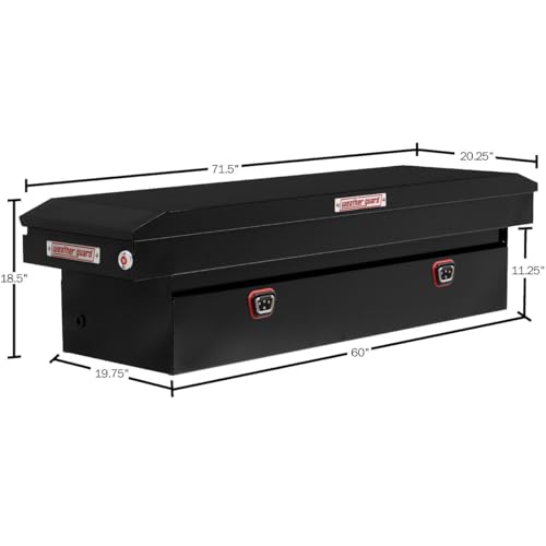 Weather Guard Weather Guard Model 126-5-04 Saddle Truck Box, Steel, for Full Size Trucks, Standard Profile, - Outdoor Depot