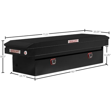 Weather Guard Weather Guard Model 126-5-04 Saddle Truck Box, Steel, for Full Size Trucks, Standard Profile, - Outdoor Depot