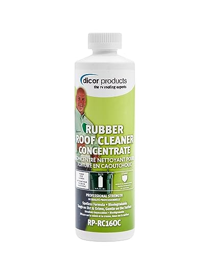 Dicor Dicor RP-RC160C Rubber Roof Concentrate - 16 oz Bottle for Deep Cleaning RV Roofs - Outdoor Depot