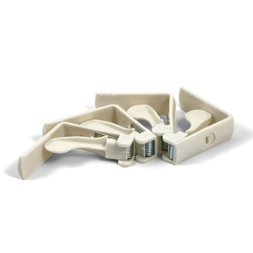Coghlan's Spring-Loaded Tablecloth Clamps - 4 Pack, Adjustable and Durable Tablecloth Holders for Picnics, Outdoor Events, Camping, and Home Use