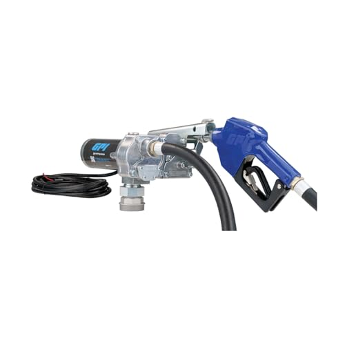 GPI GPI - M-150 Series Fuel Transfer Pump, Automatic Shut-Off Nozzle, 15 GPM, 12 Volt (110000-100) - Outdoor Depot