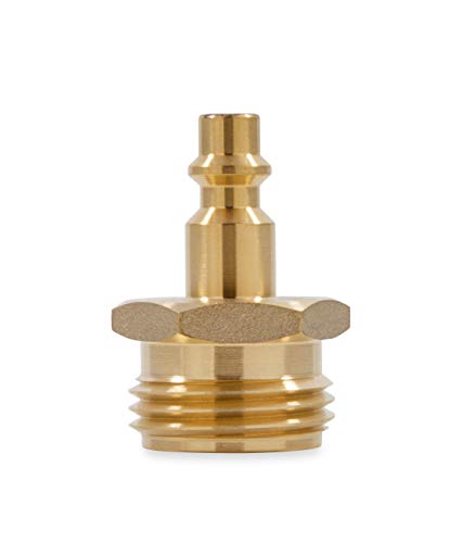 Camco Camco RV Blowout Plug for Winterization - Features Brass Quick Connect-Aids for Easy Attachment - - Outdoor Depot