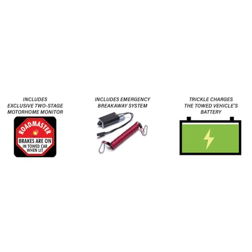 Roadmaster Roadmaster 8700 Invisibrake Support Braking System with Emergency Breakaway System fits Towed - Outdoor Depot
