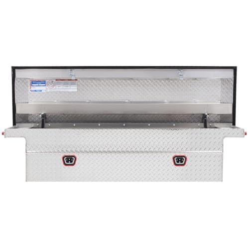 Weather Guard Weather Guard Model 121-0-04 Saddle Truck Box, Aluminum, For Full Size Trucks, Low Profile, - Outdoor Depot